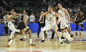 EuroLeague Playoff Game Suspended After Wild On-court Brawl in Madrid