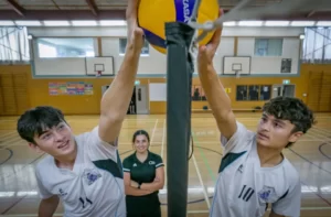 Volleyball Hopes Soar for Napier's Daniel Smith, Darrius Ngarotata-Pauling