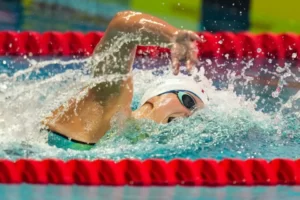 Katie Ledecky Strokes past Competition in National Swim Championships